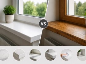 glafuri de interior din PVC
